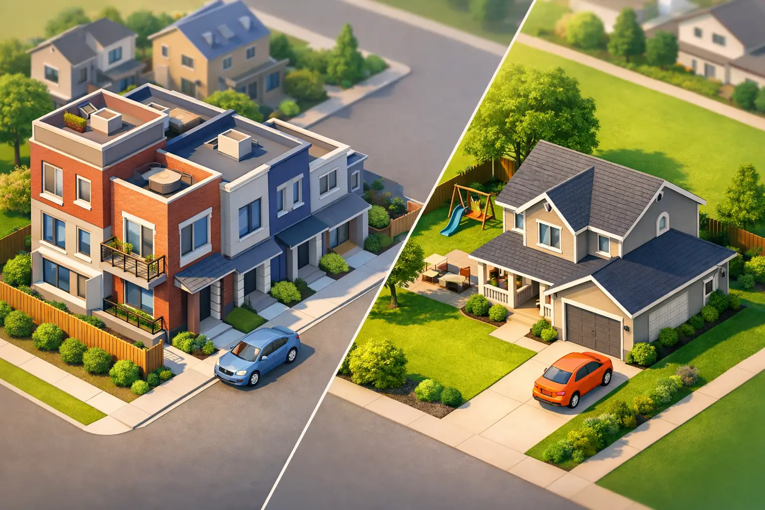 Townhouse vs Single Family: Which Fits You?